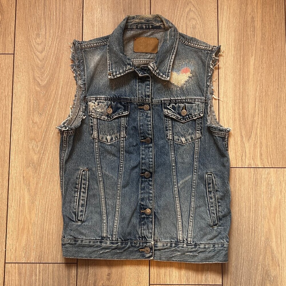 Vintage Denim Vest
